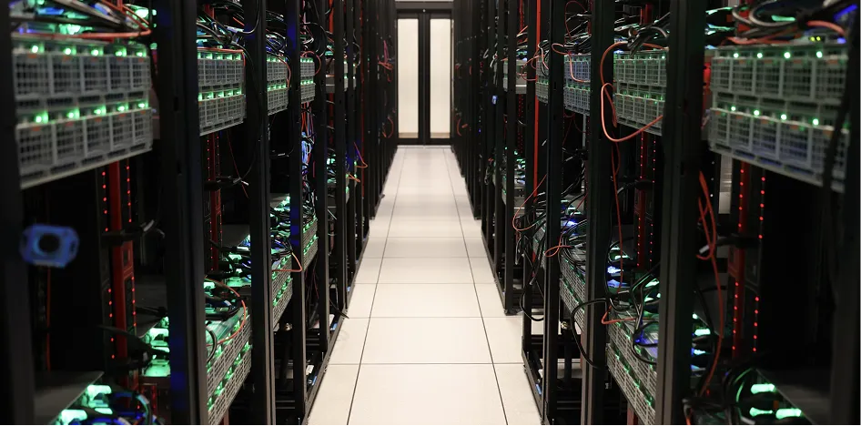 A look inside our Quincy, WA, data center.