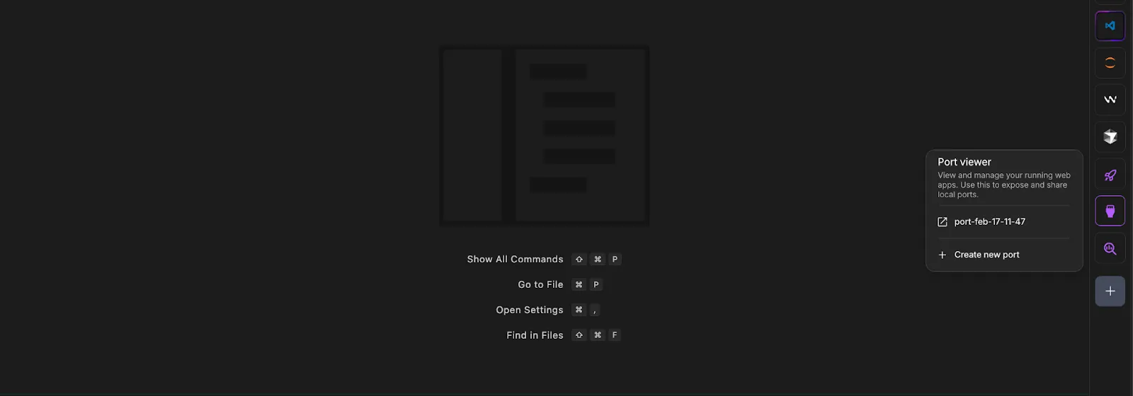 Port viewer plugin on Lightning Studio